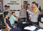 Kapolres Lampung Utara Cek Senpi Dinas, Pastikan Penggunaan Sesuai Prosedur