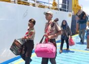 Saka Bhayangkara Binaan Polres Bangka Barat Jadi Garda Kemanusiaan di Operasi Ketupat 2026