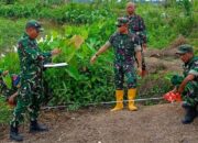 Kodim 0418/Palembang Survey Tiga Lokasi Strategis Pembangunan Jembatan di Gandus
