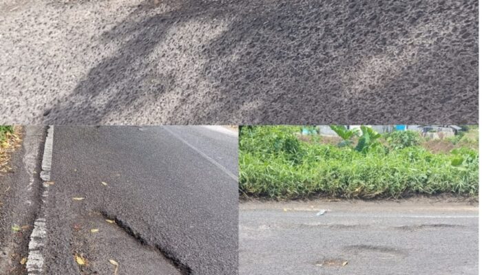 Publik Minta BPJN Sulut Segera Perbaiki Jalan Nasional Rusak di Tomohon, 