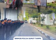Brimob Polda Sumut Tampil Humanis dan Profesional, Kawal Penyampaian Aspirasi di Kantor Gubernur dengan Aman dan Kondusif