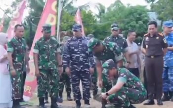 Akselerasi Infrastruktur, Kodim 0418/Palembang Kebut Pembangunan Jembatan Beton di Sei Selincah