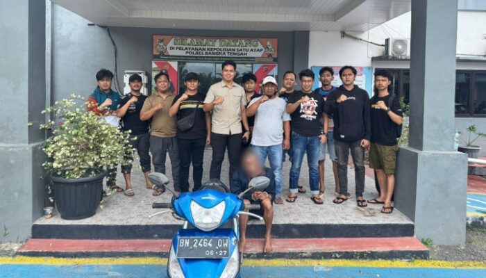 Pakai Motor Curian, Tahanan Kabur Bernama Weli Diringkus Tim Opsnal Gabungan Di Koba