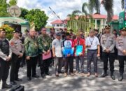 Pam Aksi Damai, Polresta Palangka Raya Sukses Jaga Keamanan Penyampaian Aspirasi Massa FKPM-KT