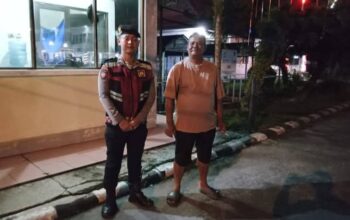 Patroli Malam, Satsamapta Polresta Palangka Raya Sambangi Perbankan dan Rumah Ibadah