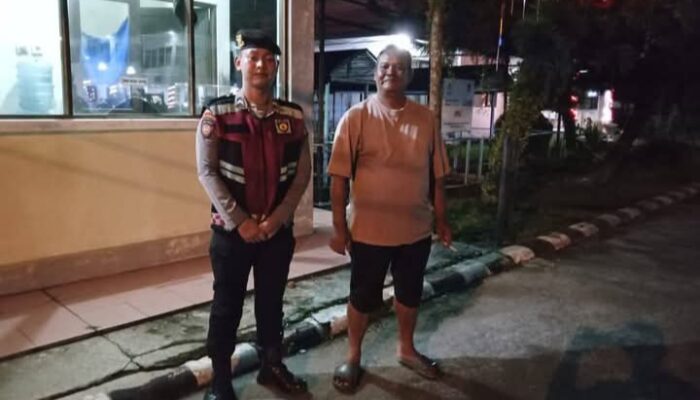 Patroli Malam, Satsamapta Polresta Palangka Raya Sambangi Perbankan dan Rumah Ibadah