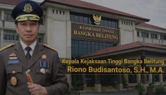 Pernah Menjabat Kejati DIY 2025 Dan Direktur Penuntutan Pada JAMPIDSUS Kejagung RI, Kini Riono Budisantoso Resmi Jabat Kejati Babel