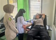 Kapolres Bangka Barat Dorong Aksi Donor Darah Personel, Tuai Apresiasi Keluarga Pasien