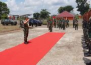 Perkuat Soliditas Prajurit, Pangdam II/Sriwijaya Mayjen TNI Ujang Darwis Kunjungi Mako Brigif Yon TP 46/SC