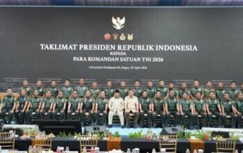 Beri Taklimat Kepada 1.500 Komandan Satuan TNI, Presiden Prabowo Kobarkan Semangat Juang dan Soliditas