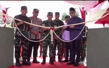 Wujud Nyata Bakti TNI: Pangdam II/Sriwijaya Mayjen TNI Ujang Darwis Resmikan Jembatan Garuda, Mimpi Warga Desa Pusar Baturaja OKU Jadi Nyata