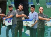 Perkuat Sinergi Melalui Olahraga Bersama Media, Pangdam II/Sriwijaya Juga Gelar Bakti Sosial serta Pengobatan dan Layanan Kesehatan Gratis untuk Warga
