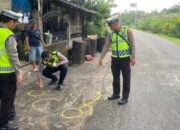 Polres Bangka Barat Tangani Cepat Kecelakaan Dua Sepeda Motor di Keranggan Mentok