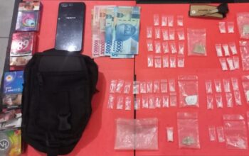 Polres Bangka Barat Gagalkan Peredaran 57 Paket Sabu di Belo Laut, Satu Buruh Harian Diamankan