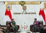 Pangdam II/Sriwijaya Terima Audiensi Pimpinan Bank Sumsel Babel, Perkuat Sinergi dan Silahturahmi
