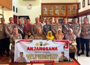 Anjangsana HUT Bhayangkara ke-80, Kapolres Bangka Barat Kunjungi Purnawirawan dan Warakawuri