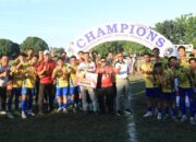 Wakapolda Babel Tutup Bhayangkara Babel Soccer Brimob Cup 2026, Denis FC X Pemaru Sukses Jadi Juara