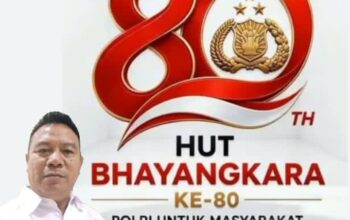 DPC AJOI Lampung Utara : Hari Bhayangkara Ke – 80 Momentum Langkah Bakti Sang Polri  ‎