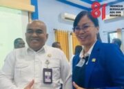 Kunker Komisi V DPR RI Diterima Kepala KSOP Didampingi Plt Kadisnav Tipe A Kelas I Sorong dan Kepala UPT