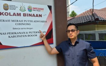 Kajari Kab. Bogor Bangun Kolam Binaan Koperasi Merah Putih, Sulap Lahan Kosong Jadi Mesin Pendapatan Pegawai dan Dukung Asta Cita Presiden