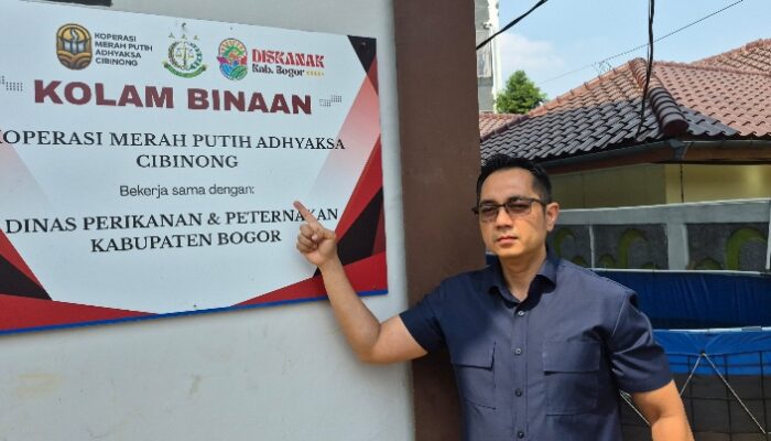 Kajari Kab. Bogor Bangun Kolam Binaan Koperasi Merah Putih, Sulap Lahan Kosong Jadi Mesin Pendapatan Pegawai dan Dukung Asta Cita Presiden