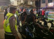 Satlantas Polres Bangka Tertibkan Knalpot Brong, Belasan Kendaraan Diamankan Saat Patroli Antisipasi Balap Liar