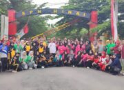 Gotong Royong Jumat Bersih, Forkopimcam Hinai Antusias Sambut Kedatangan Siswa SPN Polda Sumut