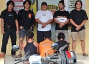 Polres Bangka Barat Ciduk 3 Pelaku Pencuri Mesin Tempel Senilai 40 Juta