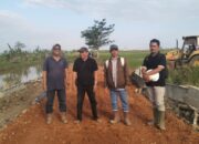 PT. MKM Terindikasi Alih Fungsingkan Tanggul Irigasi Pertanian di Belanti Siam Untuk Jalan Angkutan Tanpa Izin