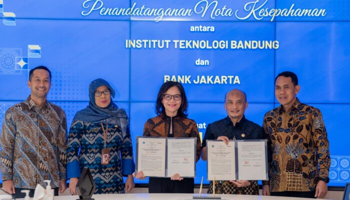 Bank Jakarta dan ITB Perkuat Kolaborasi Pendidikan, Riset, dan  Pengembangan Talenta untuk Masa Depan