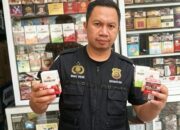 Divisi Investigasi Fast Respon Counter Polri : Menemukan Beberapa Merek Rokok Kosongan Tanpa Pita Cukai Yang Beredar Di Kalteng