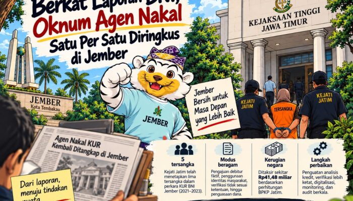Berkat Laporan BNI, Oknum Colection Agen Nakal Satu Per Satu Diringkus di Jember