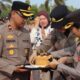 HUT Polwan ke-78, Kapolres Bangka Barat Beri Kejutan Kue dan Cokelat