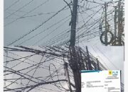 Tidak Hanya Merusak Estetika Kota, Eksploitasi Tiang PLN Diduga Diikuti Beberapa Provider Tanpa Mengantongi Izin dari PLN Karimun