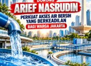 DARI PANGGUNG DUNIA KE PELAYANAN PUBLIK, BAJA DORONG ARIEF NASRUDIN PERKUAT AKSES AIR BERSIH YANG BERKEADILAN BAGI WARGA JAKARTA