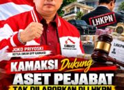 KAMAKSI Dukung Aset Pejabat Tak Dilaporkan di LHKPN Dirampas: Tak Jujur, Copot!