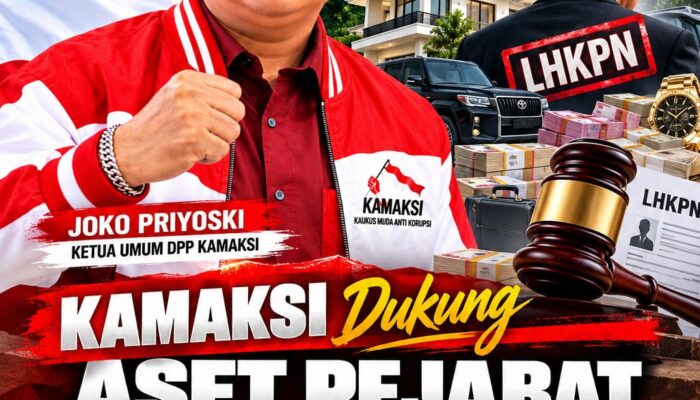 KAMAKSI Dukung Aset Pejabat Tak Dilaporkan di LHKPN Dirampas: Tak Jujur, Copot!