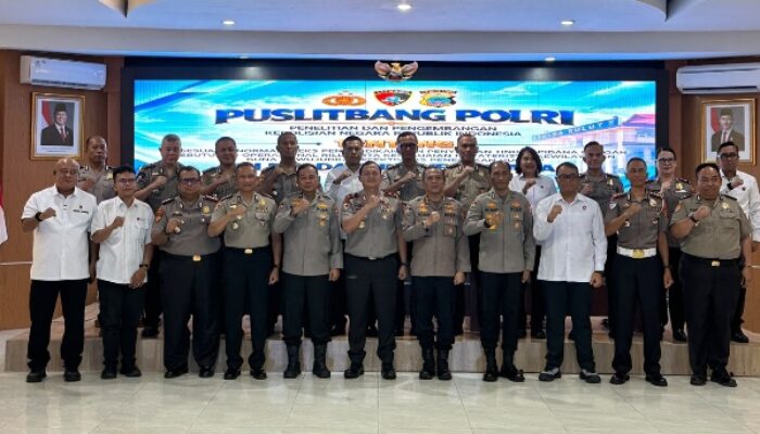 Puslitbang Polri Gelar Penelitian Terkait Norma Indeks Penyelidikan dan Penyidikan di Polda Sulut