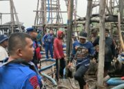 CEGAH TAMBANG TIMAH ILEGAL, SATPOLAIRUD POLRES BANGKA LAKUKAN MONITORING DAN PASANG SPANDUK HIMBAUAN DI DAS JADE BAHRIN
