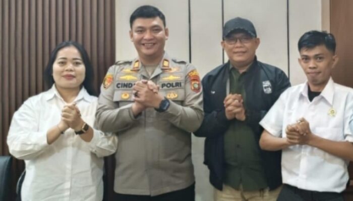 Kapolsek Lubuk Baja, AKP Cindo Kottama, S.Tr.K., S.I.K., M.H., menyambut hangat kedatangan awak media, Ini Pesannya